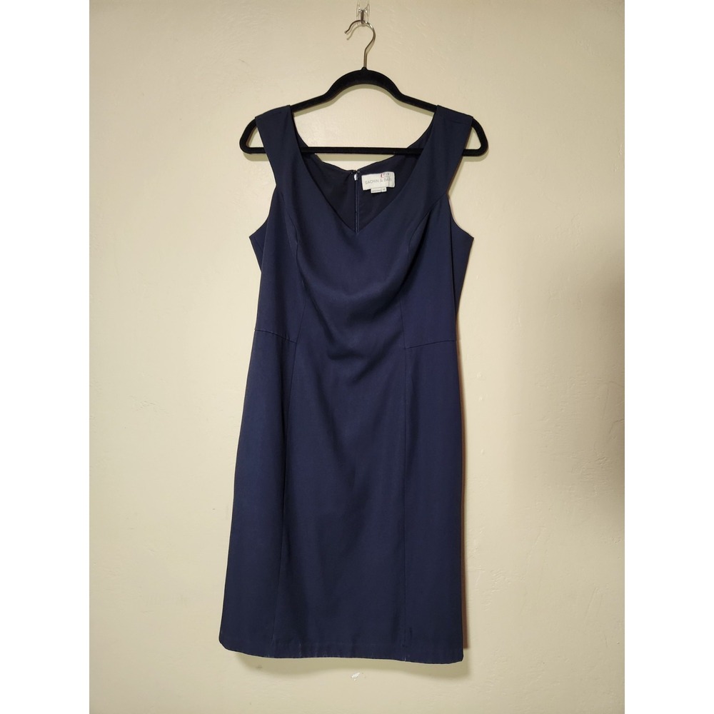 Sachin and Babi‎ Navy Blue A-Line Dress Womens Size 10